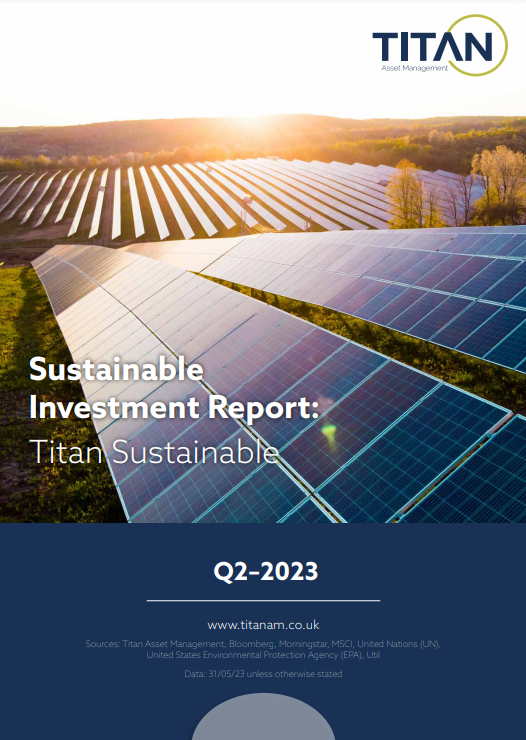Sustainable investment report Q2 2023